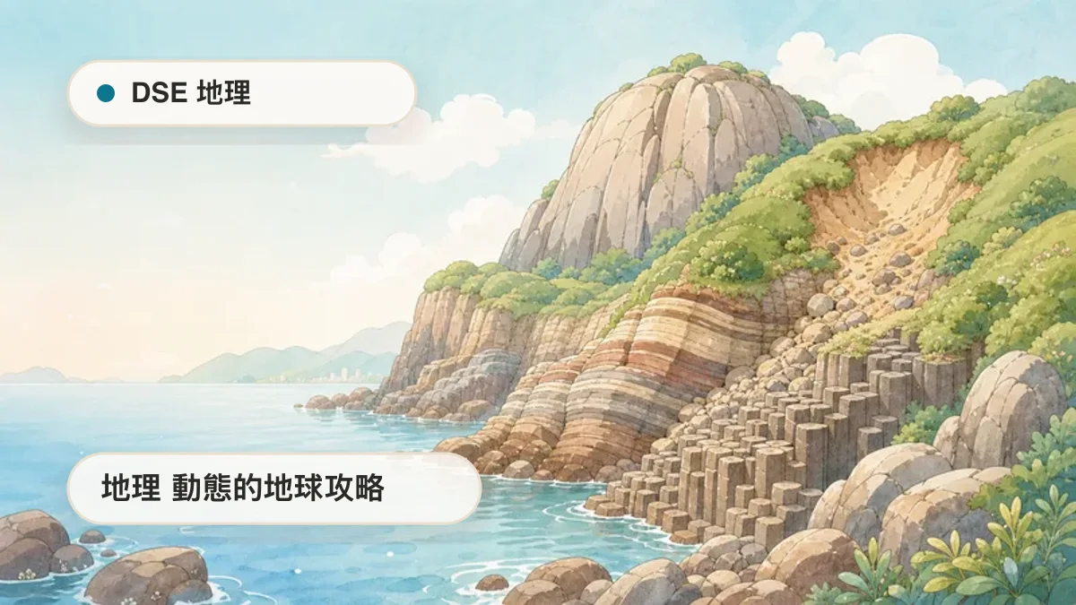 DSE 地理 動態的地球