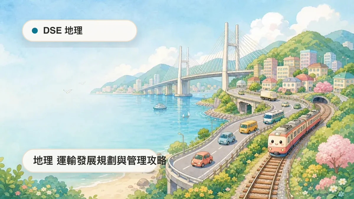 DSE 地理 運輸發展、規劃與管理